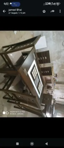 Mdf chairs Teak Wood Sagwan Polish walnut